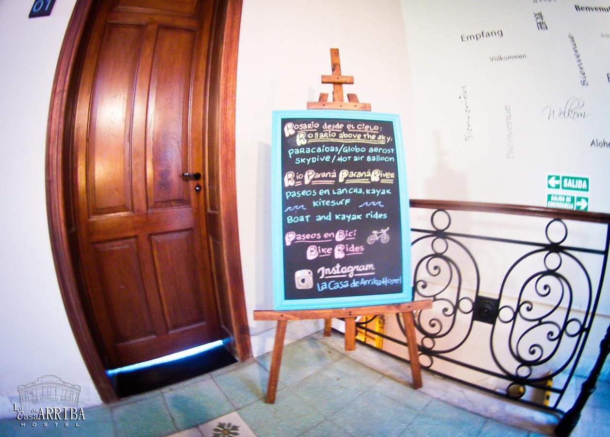La Casa De Arriba Hostel Rosario Eksteriør billede